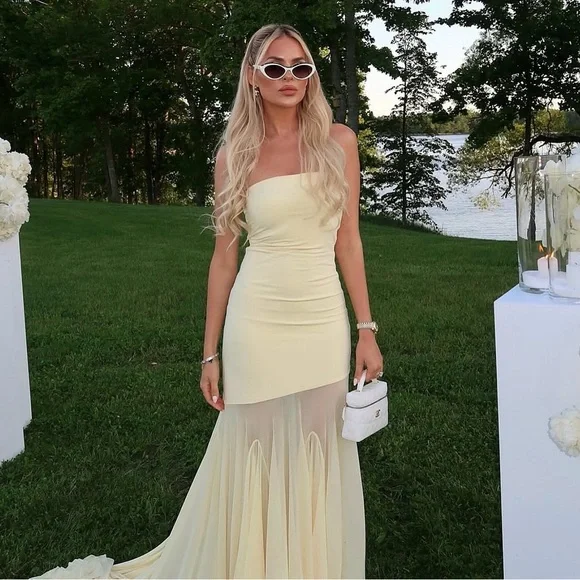 Deme By Gabriella Dahlia in Butter Yellow - Picture 3 of 9